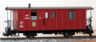 Postwagen Z 301-303 bei der LD und RhB