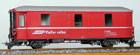 RhB Gepckwagen D 4062 rot